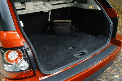 Range Sport, Kofferraum, trunk