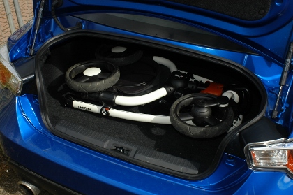 Subaru BRZ, Kofferraum, trunk
