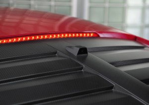 Audi R8 e-tron Fahrbericht: Heck, LEDs, Heckabdeckung, Heckscheibe, Kamera