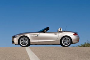 BMW Z4 Test: offen, Seitenansicht