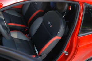 Fiat 500 Diesel: Sitze, Vordersitze