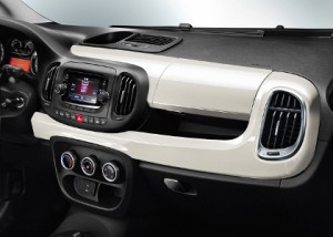 Fiat 500L Trekking: Interior, Innenraum, Armaturenbrett