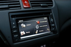 Honda Civic Test: Innenraum, Monitor, Navigation