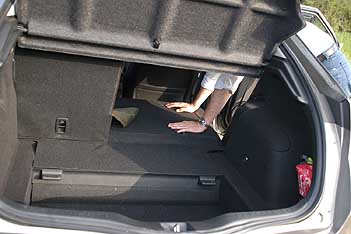 Honda Civic Test: Kofferraum, trunk, boot, Ladessystem, laden