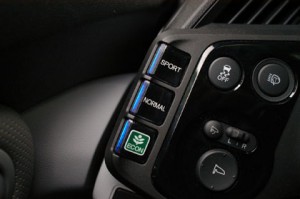 Honda CR-Z Hybrid: Spartaste, ECON