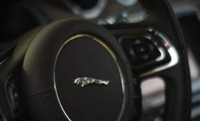 Jaguar XJ 3.0d Test: Lenkrad, steering wheel