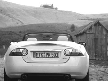 Jaguar XK Cabrio 4.2 Testbericht: Heck, back