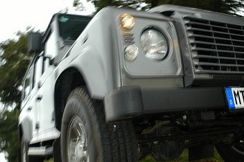Land Rover Defender, Offroad Test