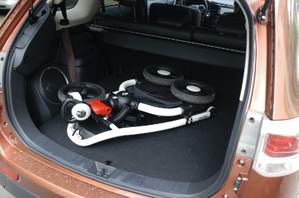 Mitsubishi Outlander: Kofferraum, trunk, boot
