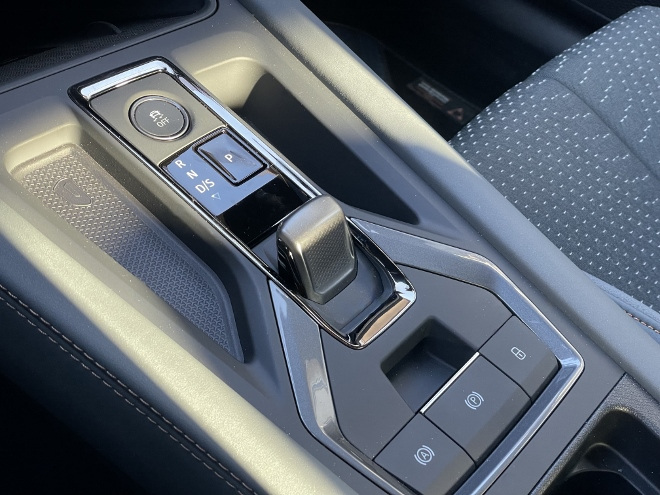 Cupra Formentor VZ Extreme Test: Schiebehebel und Schalter der Automatik