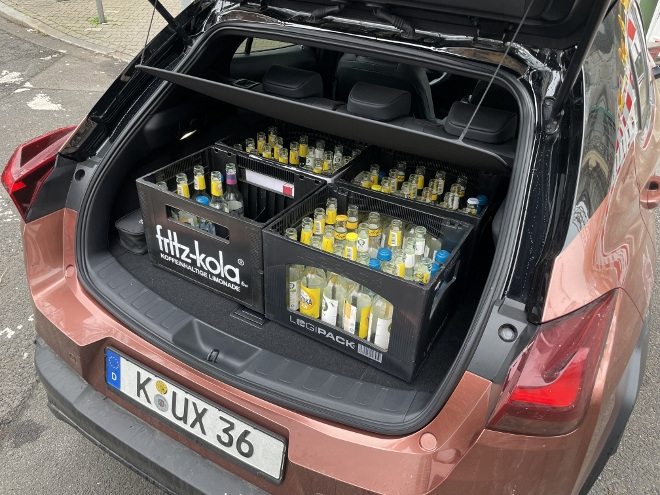 Lexus RX Facelift kofferraum, Ladekante, Volumen