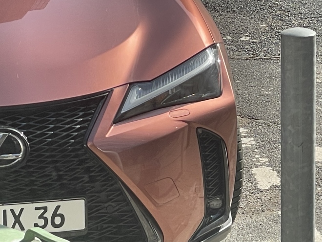 Lexus RX Facelift Scheinwerfer und Front