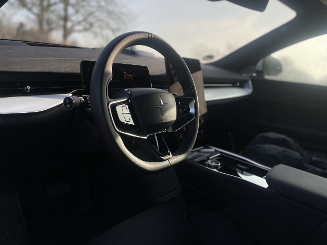 Polestar 3 Long Range Single Motor Test: Lenkrad