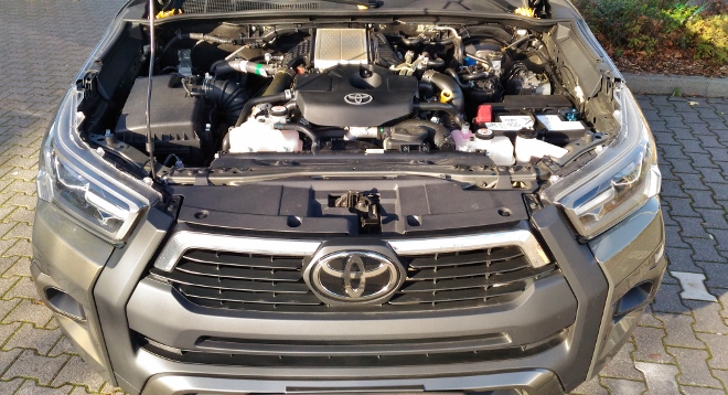 Toyota Hilux Double Cab 2,8 Liter Diesel Motor