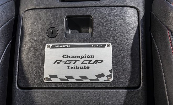 Abarth 124 Rally Tribute Emblem 2019