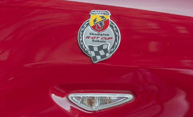 Abarth 124 Rally Tribute, red, rot