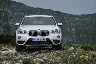 BMW X1 im Test, Front