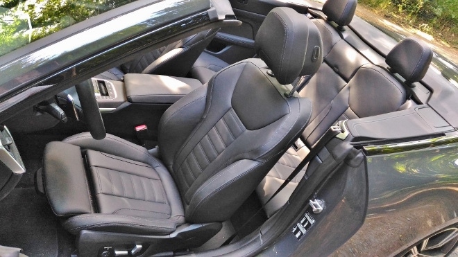 BMW 430d Cabrio G23 vier Sitze offen, offen vier Sitzplätze