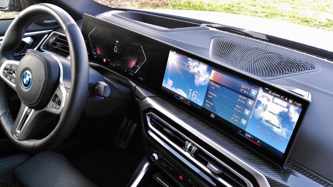 BMW i4 M50 Bildschirm