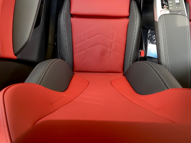 BMW X2 xDrive 20d Vordersitze mit Leder bezogen und viel Seitenhalt