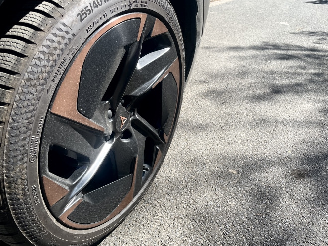 Cupra elektrischer SUV Tavascan VZ: Felgen und Reifen