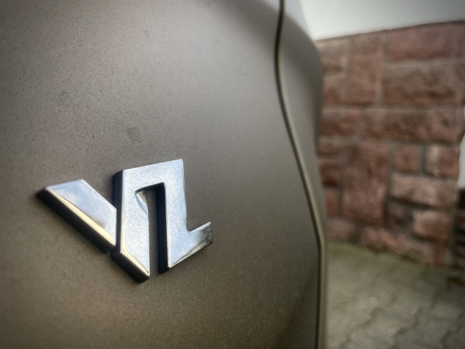Cupra elektrischer SUV Tavascan VZ: "VZ" Emblem an der Heckklappe
