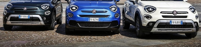 Fiat 500 X Facelift, Front