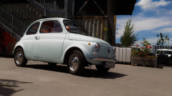 Fiat 500 erstes Modell weiss