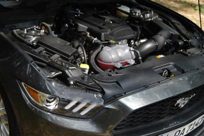 Ford Mustang Cabrio Vierzylinder Motor