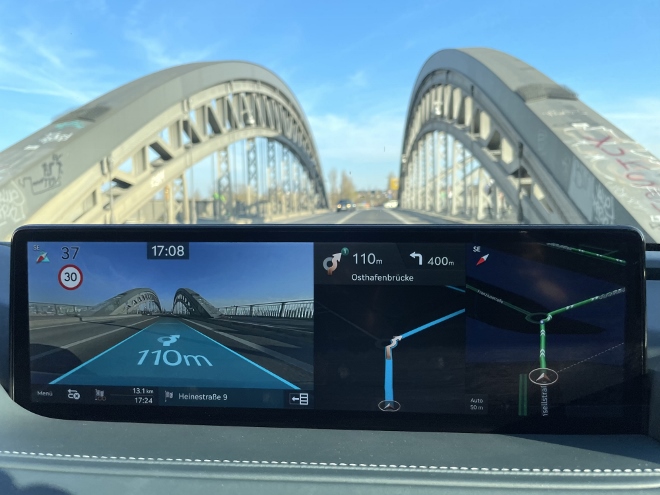Genesis Electrified G80 Bildschirm