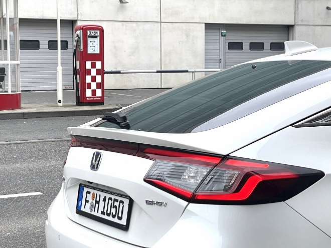 Honda Civic e:HEV Hybrid Heck und Heckleuchten