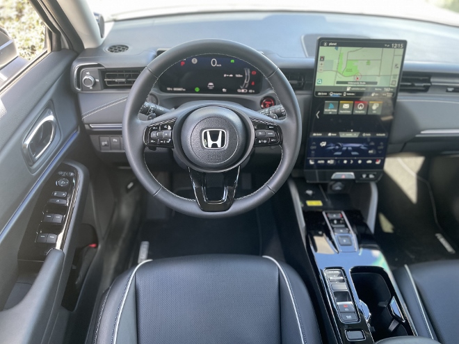 Honda e:Ny1, elektrischer Honda SUV, cockpit, Amaturenbrett, Instrumente