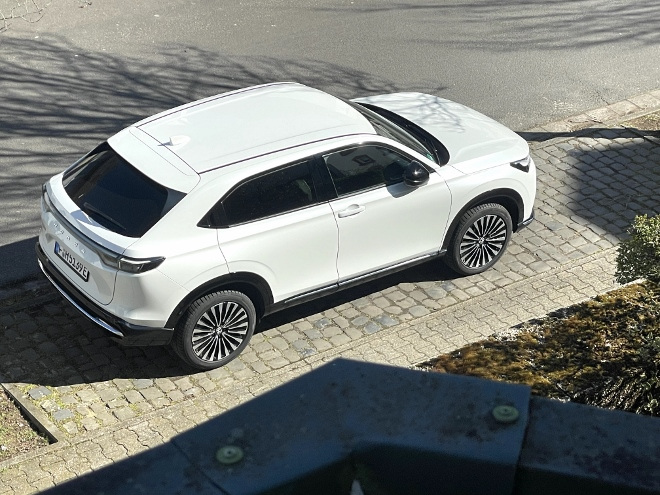 Honda e:Ny1, elektrischer Honda SUV in weiß