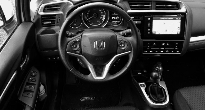 Honda Jazz Facelift Armaturenbrett und Cockpit