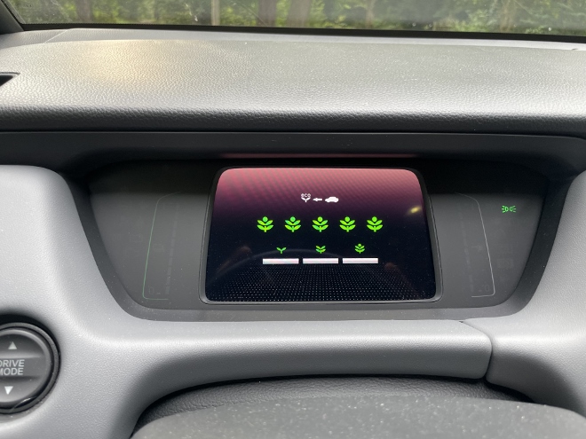 Honda Jazz e:HEV Facelift Test, 5 Pflanzen nach dem Abstellen für die Bewertung der sparsamen Fahrweise