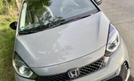 Honda Jazz e:HEV Facelift Test, Front, Grill und Scheinwerfer