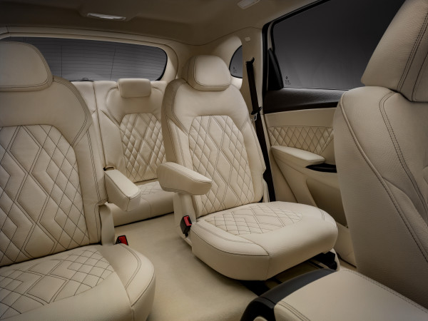 Borgward SUV Interior 2016