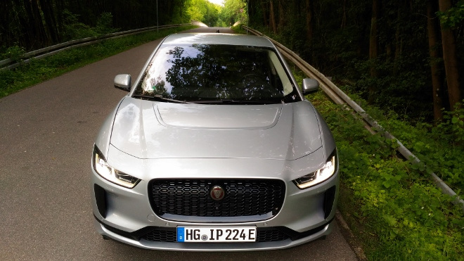 Neue Front des Jaguar I-Pace Facelift