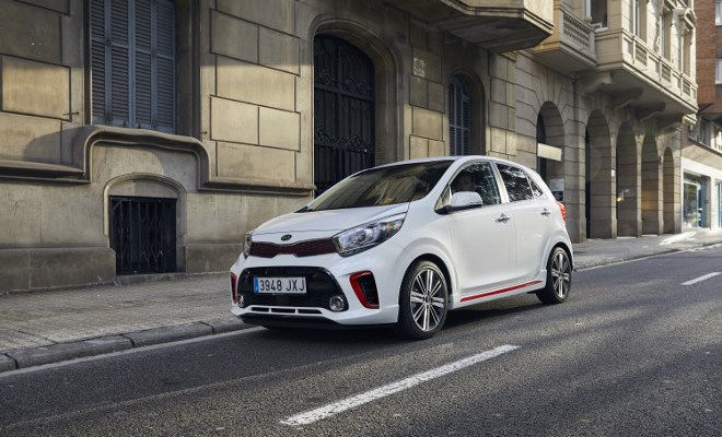 Kia Picanto Modell 2017 Test: weiss