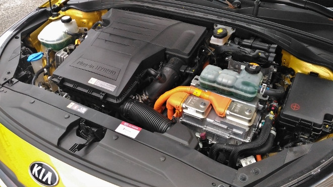 Kia Plug in Hybrid Test, 141 PS Plug-inHybrid Motor