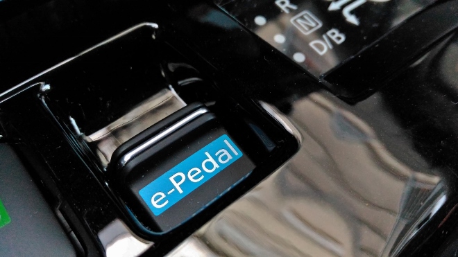 Nissan Leaf e-Pedal Schalter