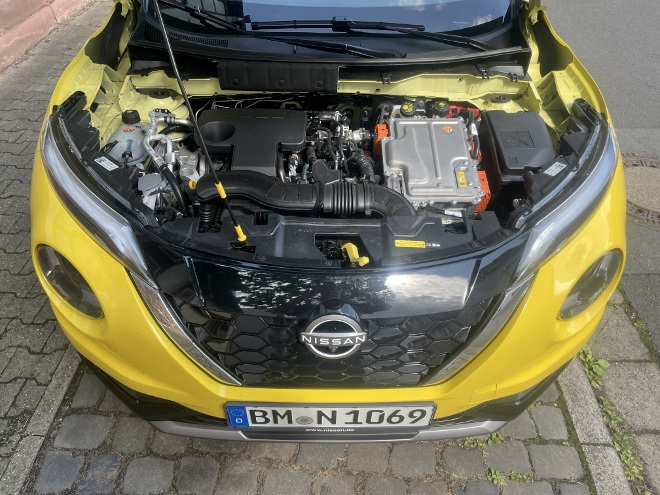 Nissan Juke 1.6 Hybrid N-Sport Test, Hybrid Motor mit 143 PS Leistung