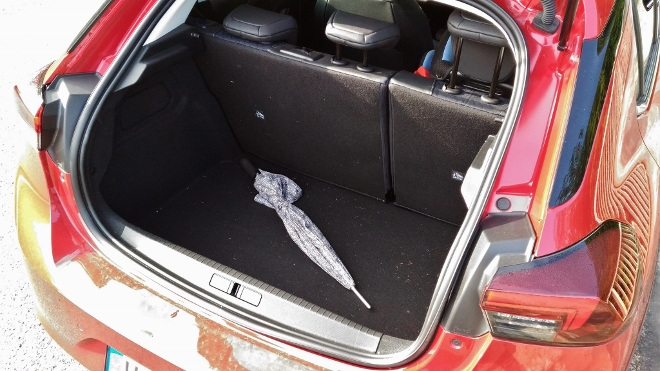 Kofferraum im neuen Opel Corsa 1.2