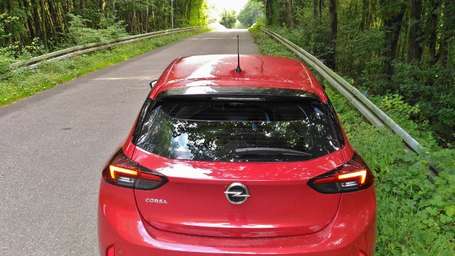 Heck des neuen Opel Corsa 1.2