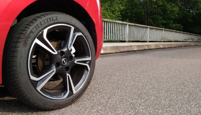 Felgen des neuen Opel Corsa 1.2