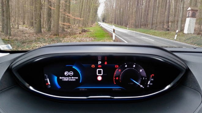 Digitaltacho des i cockpit Peugeot 3008 Facelift
