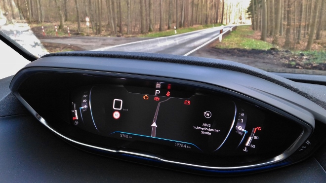 Navigationskarte Peugeot 3008 Facelift