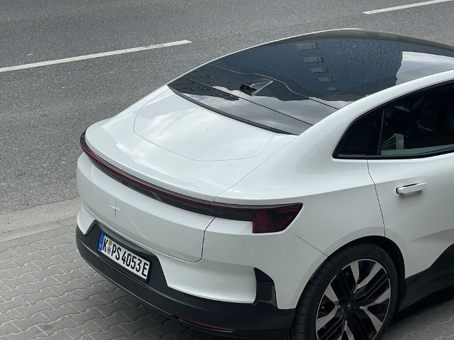 Polestar 4 Long Range Dual Motor Heckbereich ohne Rückfenster