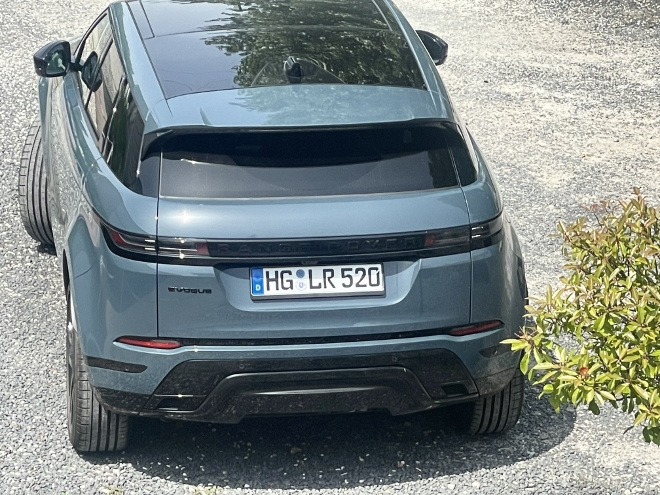 Range Rover Evoque D200 AWD Heck und Heckleuchten