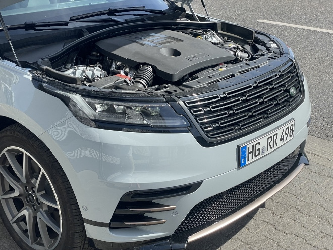 Range Rover Velar P400 AWD Test: 400 PS starker Sechszylinder Motor mit Mild Hybrid Technik